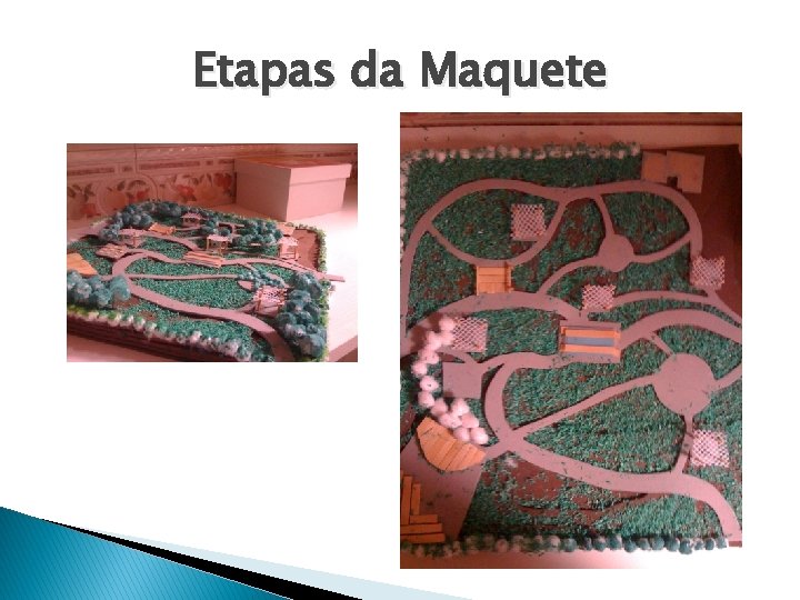 Etapas da Maquete 