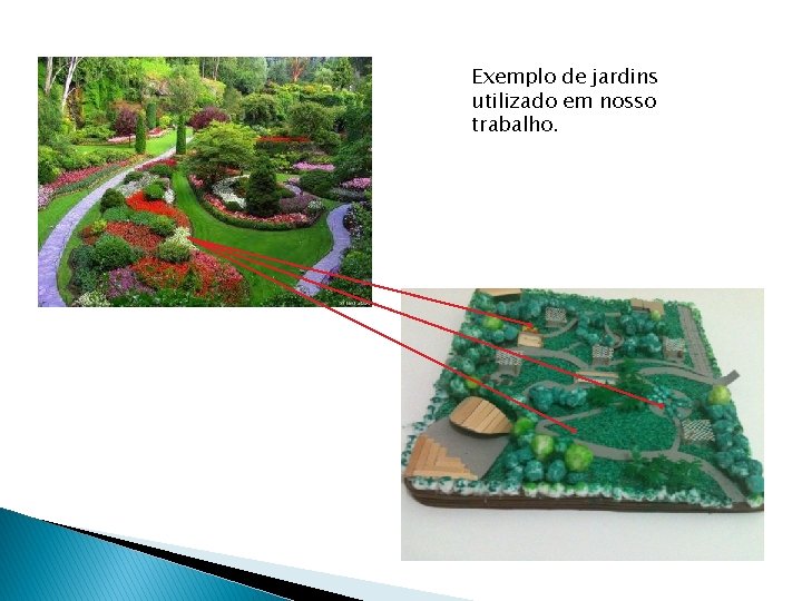 Exemplo de jardins utilizado em nosso trabalho. 