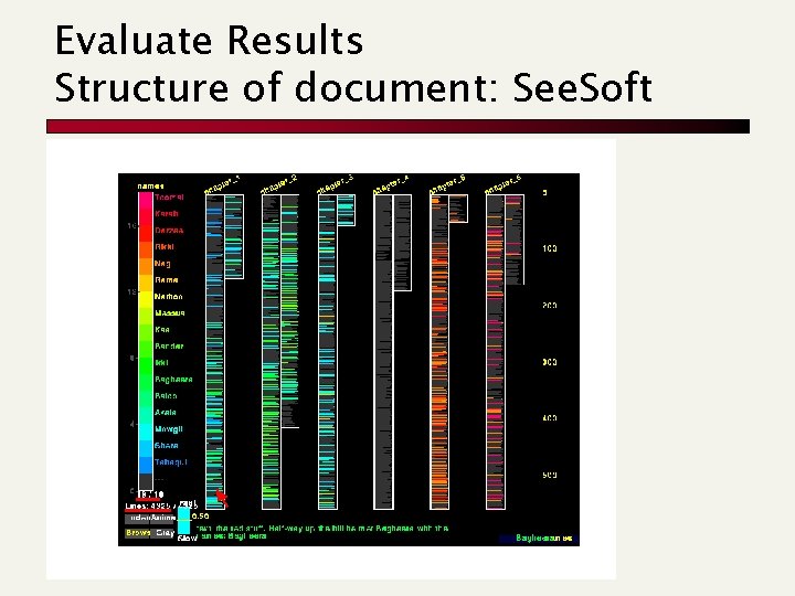 Evaluate Results Structure of document: See. Soft 