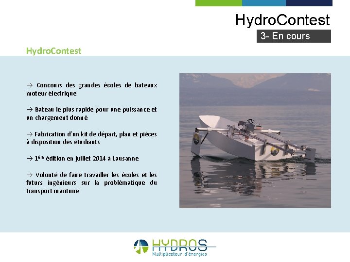 Hydro. Contest 3 - En cours Hydro. Contest à Concours des grandes écoles de