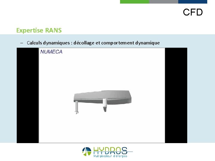 CFD Expertise RANS – Calculs dynamiques : décollage et comportement dynamique 