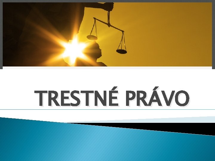 TRESTNÉ PRÁVO 