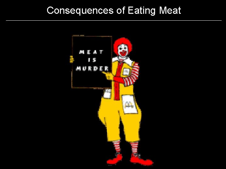 Consequences of Eating Meat 
