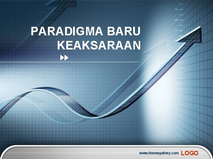 PARADIGMA BARU KEAKSARAAN www. themegallery. com LOGO 