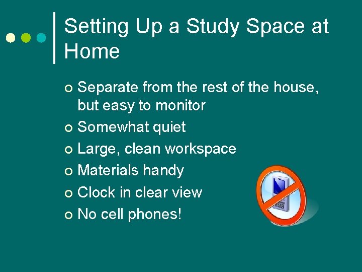 Setting Up a Study Space at Home Separate from the rest of the house,