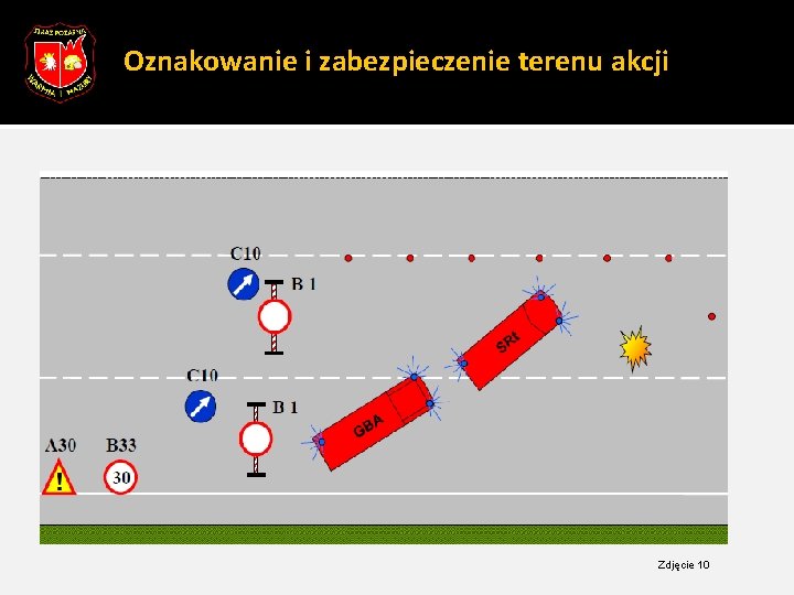 20 Oznakowanie i zabezpieczenie terenu akcji Zdjęcie 10 20 Oznakowanie i zabezpieczenie terenu akcji Zdjęcie 10