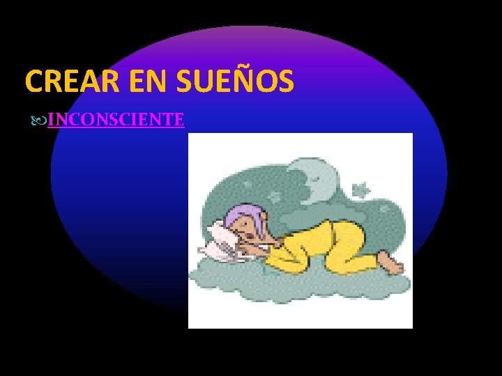 CREAR EN SUEÑOS INCONSCIENTE CREAR EN SUEÑOS INCONSCIENTE