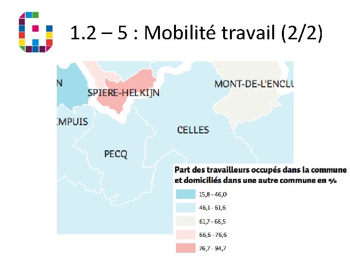 1. 2 – 5 : Mobilité travail (2/2) 