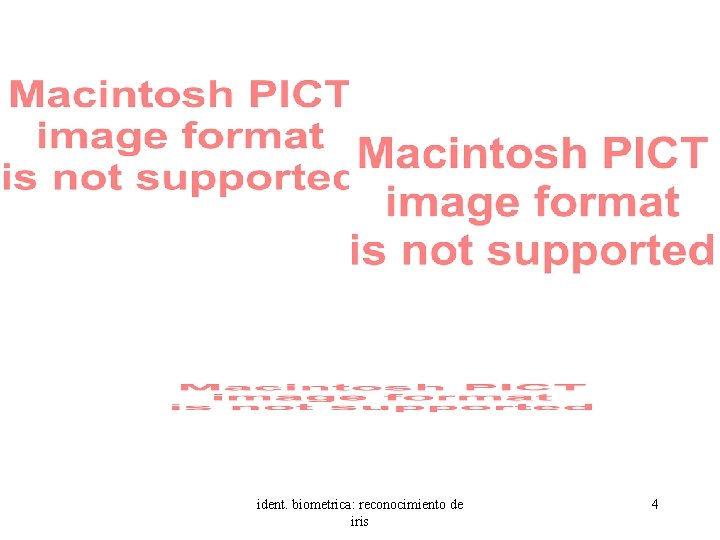 ident. biometrica: reconocimiento de iris 4 