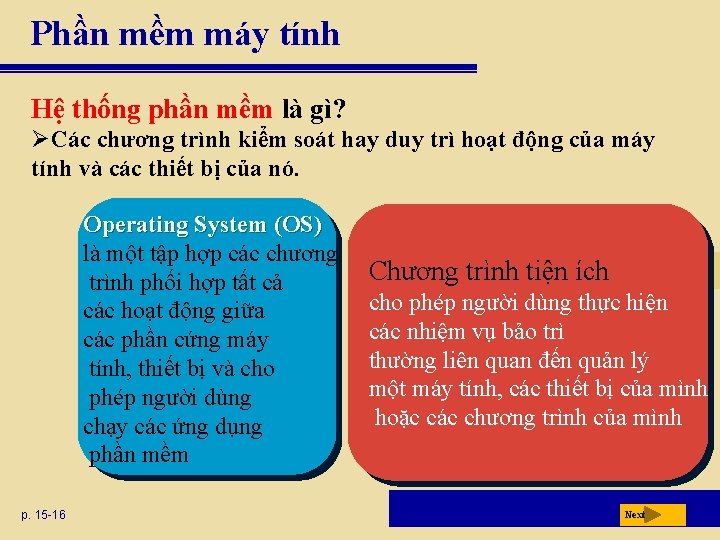 Phần mềm máy tính Hệ thống phần mềm là gì? Các chương trình kiểm