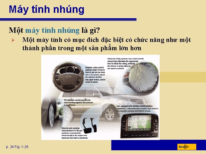 Máy tính nhúng Một máy tính nhúng là gì? Một máy tính có mục