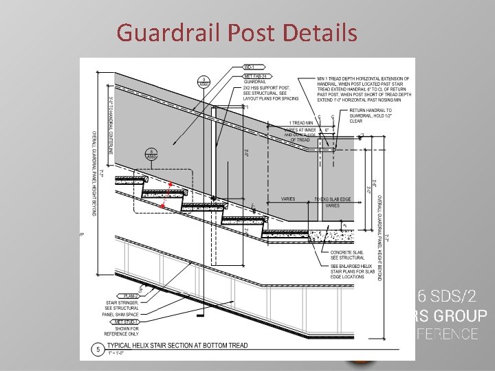 Guardrail Post Details 