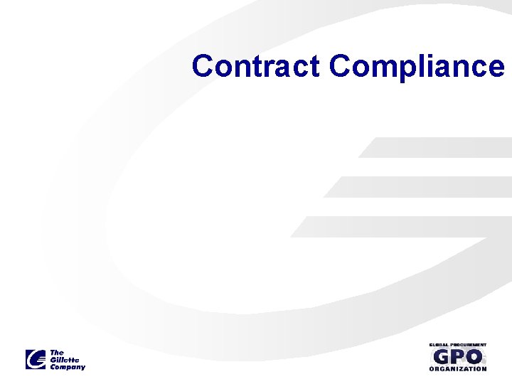 Contract Compliance 