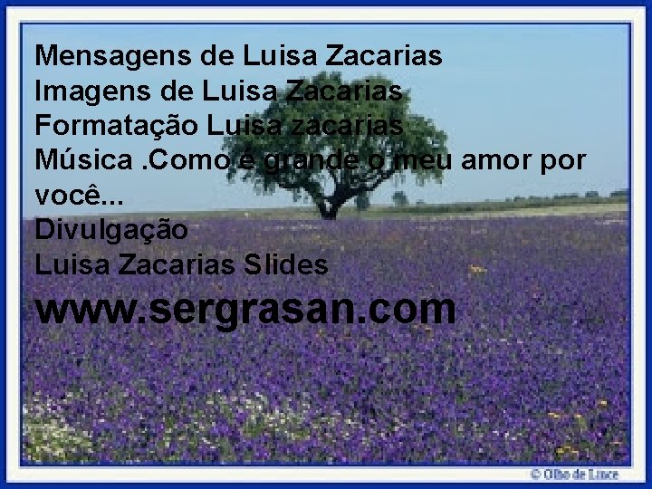 Mensagens de Luisa Zacarias Imagens de Luisa Zacarias Formatação Luisa zacarias Música. Como é