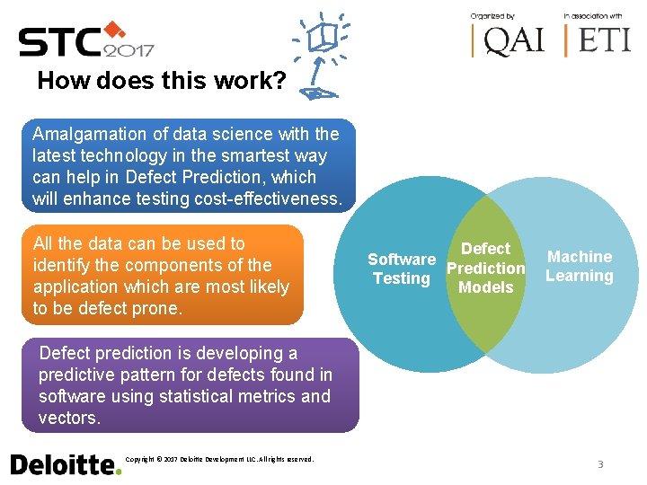 How does this work? Amalgamation of data science with the latest technology in the