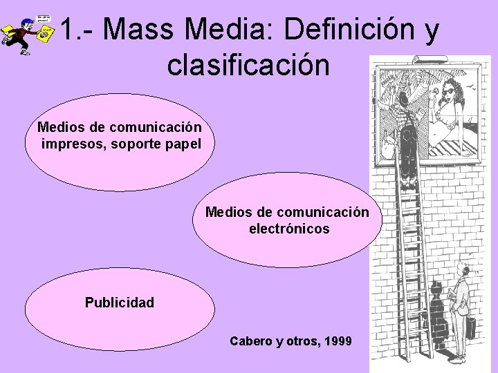1. - Mass Media: Definición y clasificación Medios de comunicación impresos, soporte papel Medios