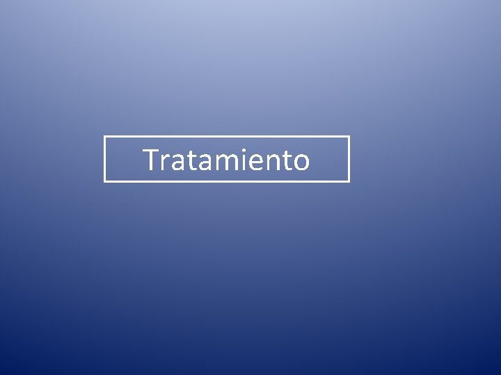 Tratamiento 