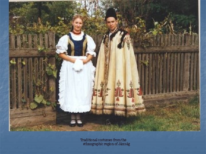 Traditional costumes from the ethnographic region of Jászság 