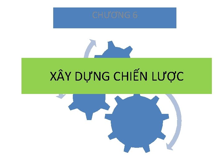 CHƯƠNG 6 X Y DỰNG CHIẾN LƯỢC 