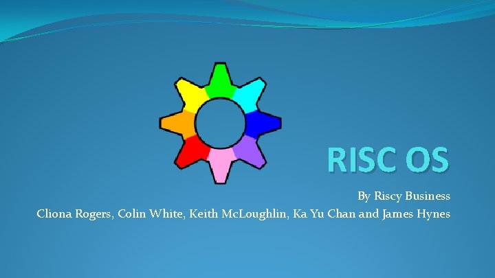 RISC OS By Riscy Business Cliona Rogers, Colin White, Keith Mc. Loughlin, Ka Yu