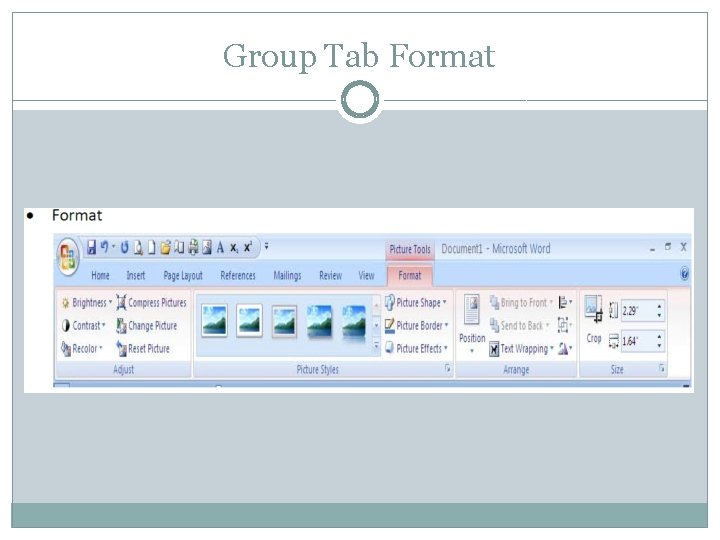 Group Tab Format 