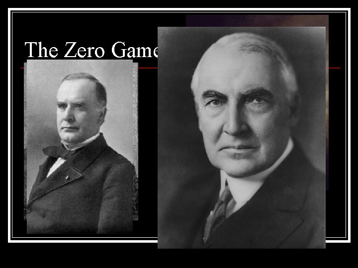 The Zero Game 