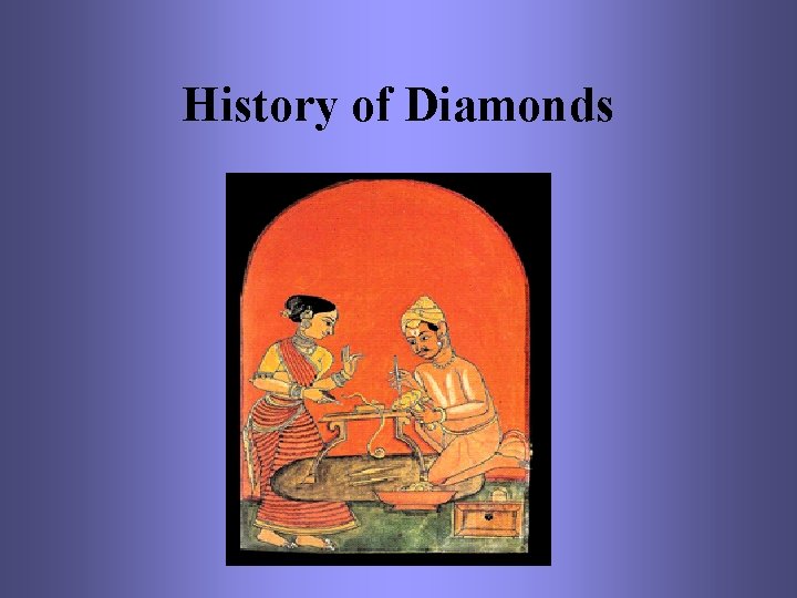 History of Diamonds 