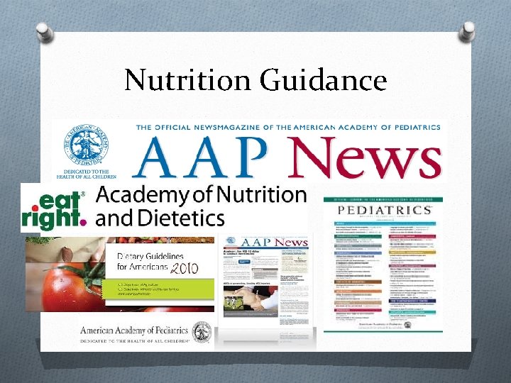 Nutrition Guidance 