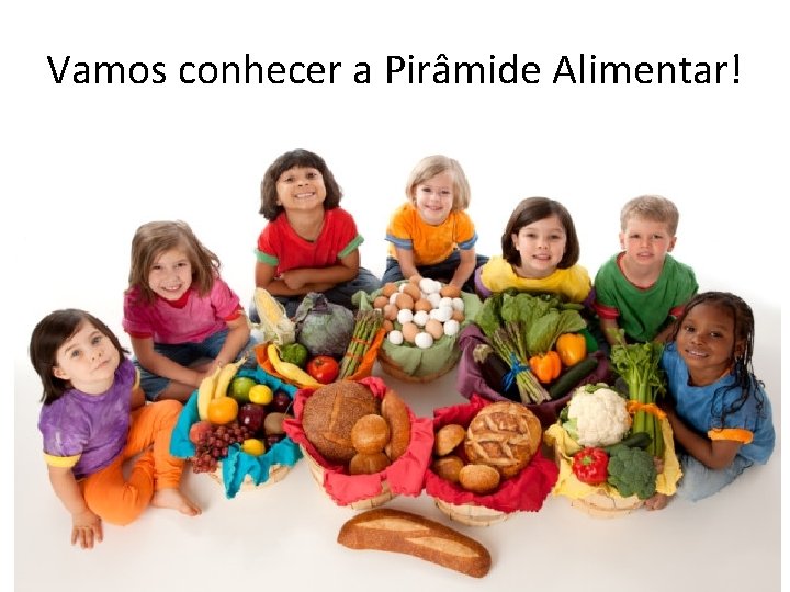 Vamos conhecer a Pirâmide Alimentar! 