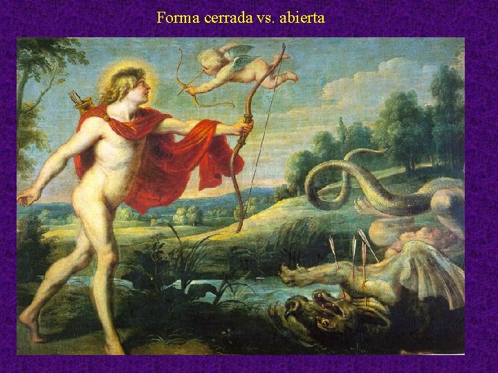 Forma cerrada vs. abierta 