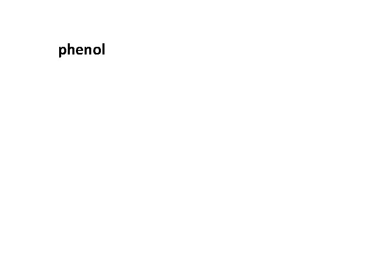 phenol 