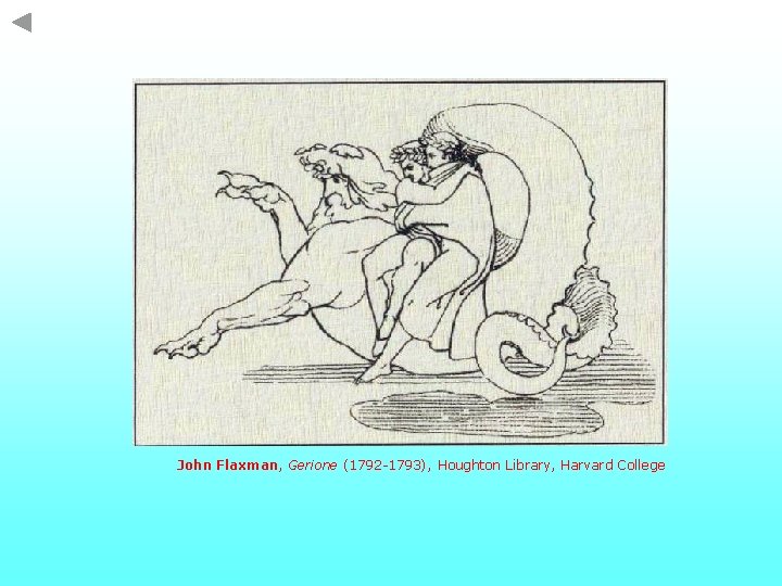 John Flaxman, Gerione (1792 -1793), Houghton Library, Harvard College 