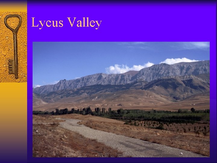 Lycus Valley 