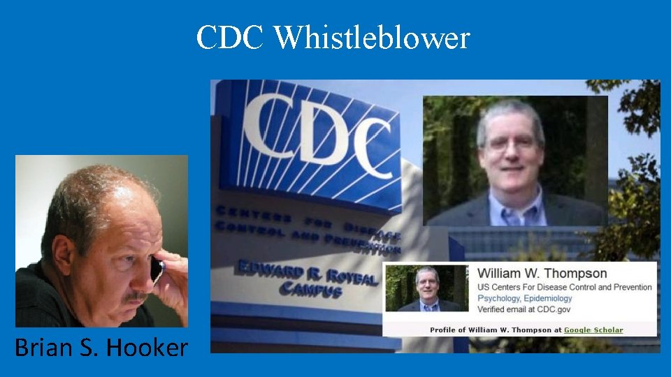 CDC Whistleblower Brian S. Hooker 