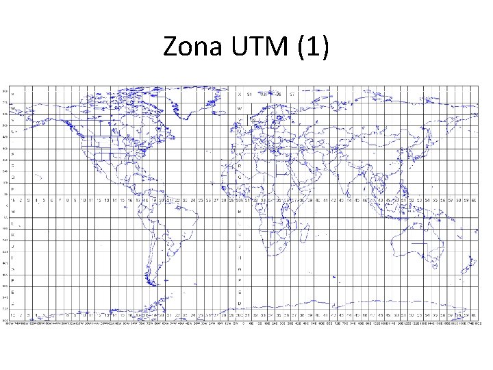 Zona UTM (1) 