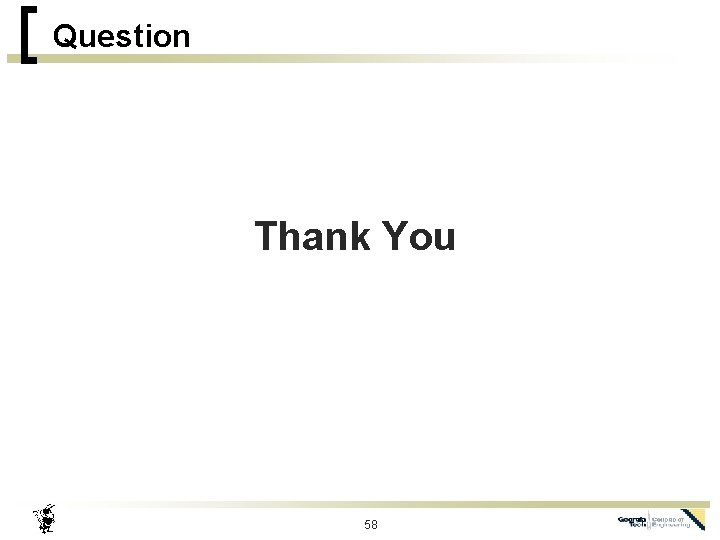 Question Thank You 58 