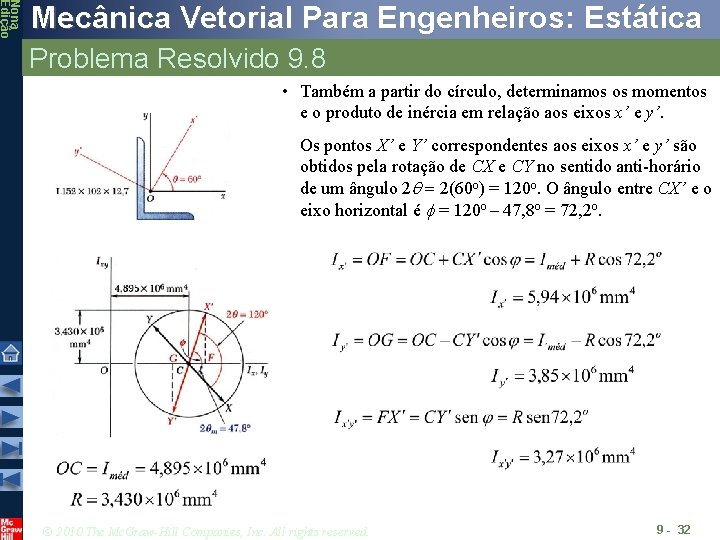 Nona Edição Mecânica Vetorial Para Engenheiros: Estática Problema Resolvido 9. 8 • Também a