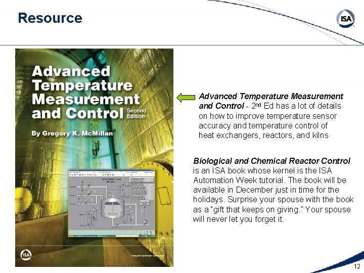 Resource Advanced Temperature Measurement and Control - 2 nd Ed has a lot of