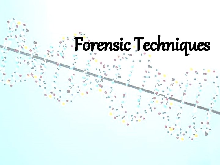 Forensic Techniques 