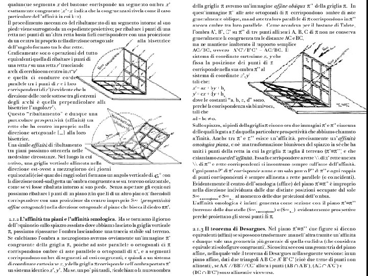 Fondamenti e applicazioni di geometria descrittiva 