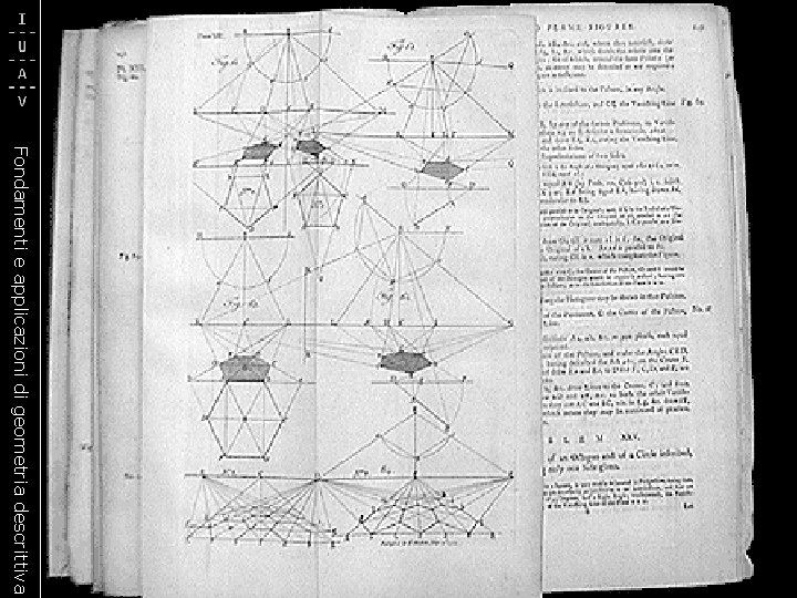 Fondamenti e applicazioni di geometria descrittiva 