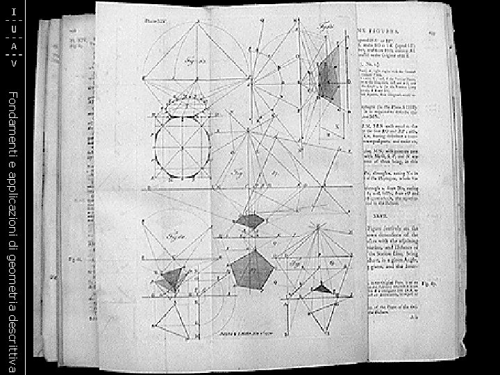 Fondamenti e applicazioni di geometria descrittiva 