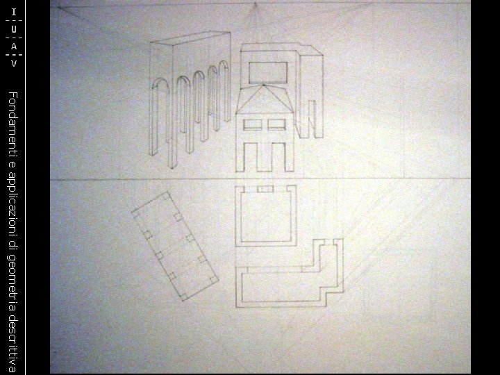 Fondamenti e applicazioni di geometria descrittiva 