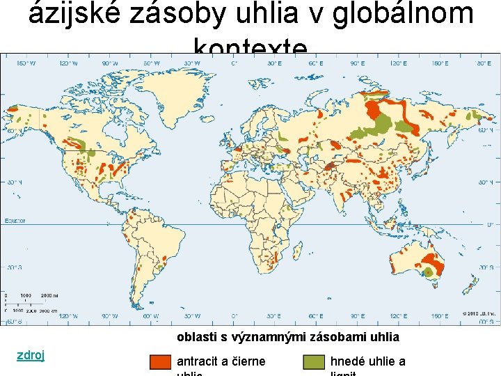 ázijské zásoby uhlia v globálnom kontexte oblasti s významnými zásobami uhlia zdroj antracit a