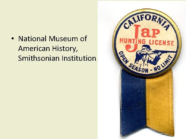  • National Museum of American History, Smithsonian Institution 