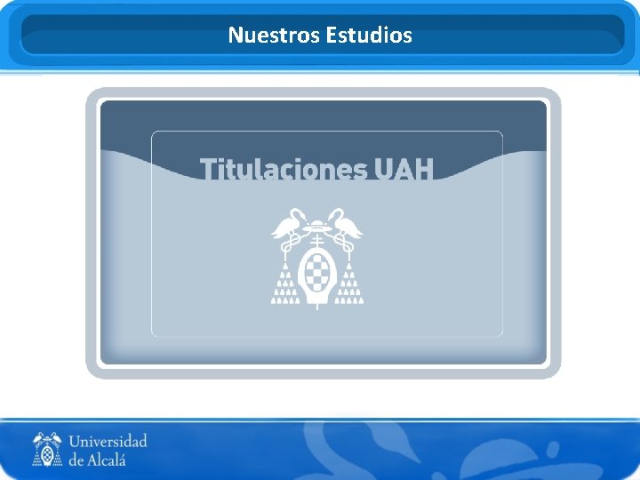 Nuestros Estudios 