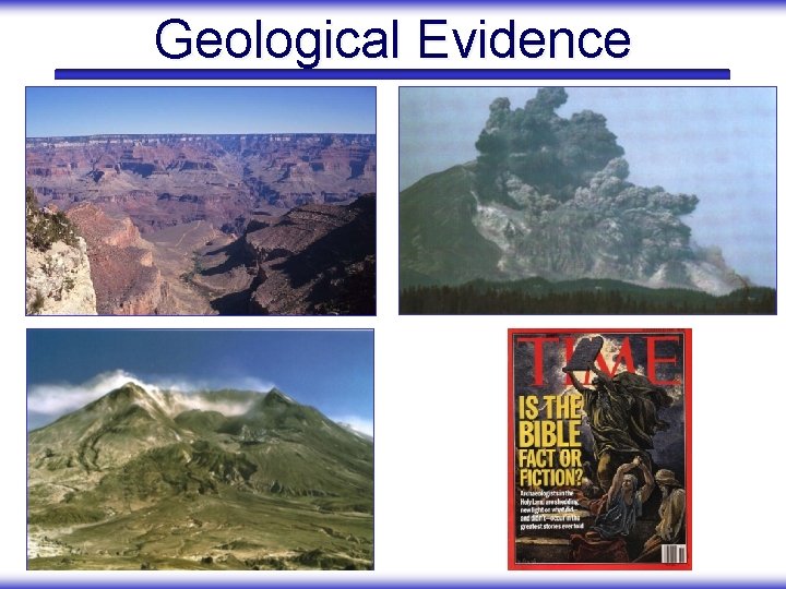 Geological Evidence 