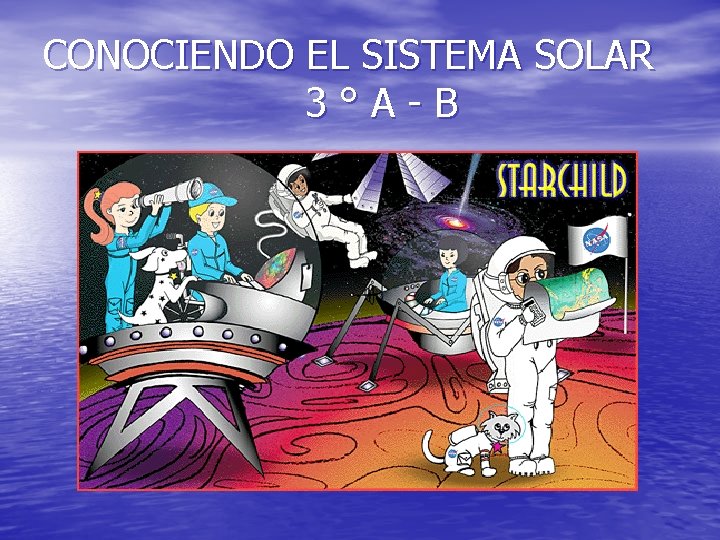 CONOCIENDO EL SISTEMA SOLAR 3°A-B 