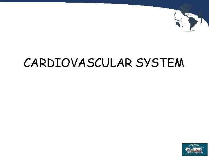 CARDIOVASCULAR SYSTEM 