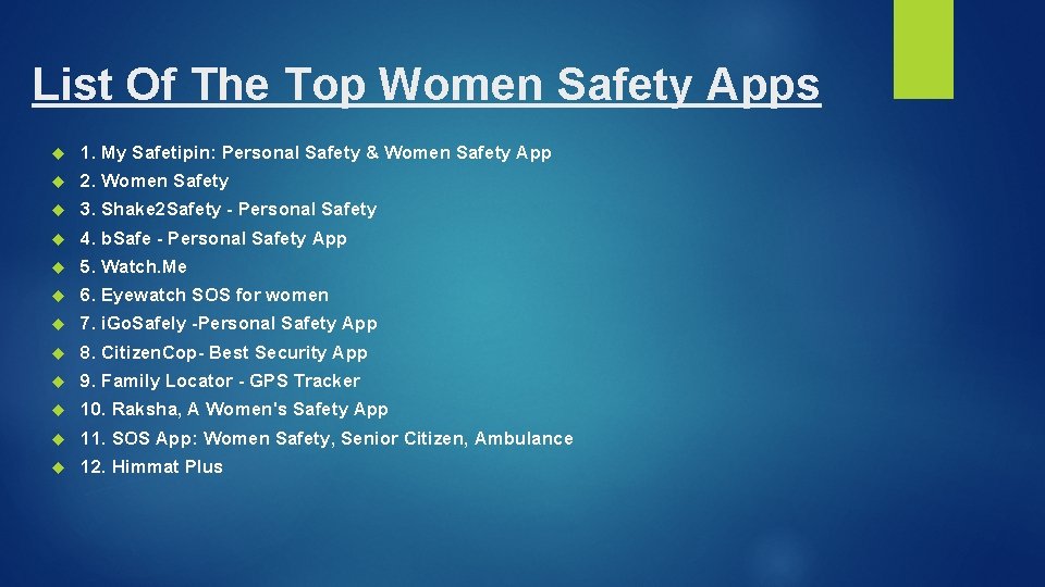 List Of The Top Women Safety Apps 1. My Safetipin: Personal Safety & Women